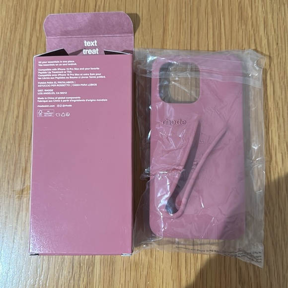 Rhode Salty Tan Phone Case for iPhone 15 Pro Max lip case - Picture 2 of 2